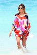 Heidi Klum in Bikini at the Beach on Turks & Caicos Islands 4/6/2017 ...