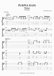 Purple Rain by Prince - Full Score Guitar Pro Tab | mySongBook.com