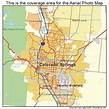 Aerial Photography Map of Colorado Springs, CO Colorado