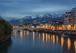 Snow mountain in grenoble france photo image_picture free download ...