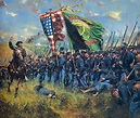 Thomas Francis Meagher’s Irish Brigade. | Civil war artwork, Civil war ...