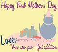 Happy First Mother’s Day Mom. Free First Mother's Day eCards | 123 ...