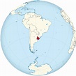 ⊛ Mapa de Uruguay 🥇 Político & Físico Nombres | Colorear | 2022