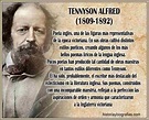 Biografia de Tennyson Alfred: Historia, Vida y Obra del Poeta