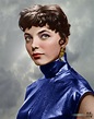 The young Joan Collins, colorized from a 1956 photo by Yousuf Karsh ...