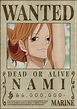 One Piece Wanted Posters Nami