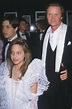 Angelina Jolie and her dad, Jon Voight, on the red carpet at the 1986 ...