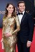 Allen Leech’s wife Jessica Blair Herman ‘reveals pregnancy’ at Downton ...