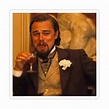 Funny Leonardo DiCaprio Django Laughing Meme Sticker by johnstev ...