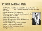 The kings of saudi arabia
