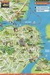 Boston turismo mapa - Plano de Boston de turismo (Estados Unidos de ...