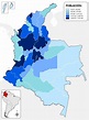 Población de los departamentos de Colombia (2019) - Saber es práctico