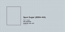 Spun Sugar (8004-41A) Complementary or Opposite Color Name and Code (# ...