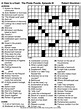 Daily Crossword Printable Version | Printable Crossword Puzzles