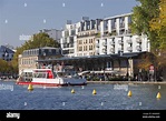 Frankreich, Paris, Bassin de la Villette, die größten künstlichen ...