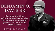 Benjamin O. Davis Sr. - Apostle David E. Taylor [Official Site]