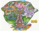 Disney World Resort Map - Orlando Florida • Mappery - Disney Orlando ...