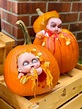 Zombie Baby Pumpkin Carving. The perfect unique and easy idea for ...