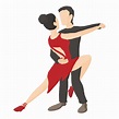 Cartoon, couple, dance, figure, man, tango, waltz icon - Download on ...