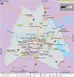 Nashville USA Map | City Map of Nashville | Nashville map, Tennessee ...