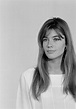 Françoise Hardy photographed during the shooting of Jean Christophe ...
