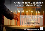 Andacht zum Gedenken an verstorbene Kinder - Kilianskirche Schötmar