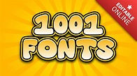 1001 Fonts | Text Effect Generator