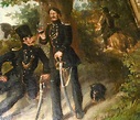 Gemälde: Lützower Jäger / Theodor Körner