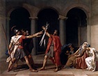 ArtMastered — Jacques-Louis David, The Oath of the Horatii,...