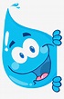 Drop Water Clip Art - Cute Water Drop Cartoon, HD Png Download ...