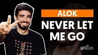 NEVER LET ME GO - Alok (feat. Bruno Martini & Zeeba) (aula de violão ...
