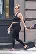 Jennifer Lawrence shows off growing baby bump in black workout year in ...