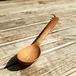 Cuchara de madera vintage cuchara rústico primitivo cocina | Etsy