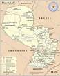 Map of Paraguay (Political Map) : Worldofmaps.net - online Maps and ...