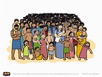 Clipart bible crowd, Clipart bible crowd Transparent FREE for download ...