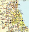 Chicago map - City map of Chicago (United States of America)