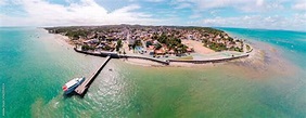 Imagem Panorâmica de Mar Grande, municipio de Vera Cruz, Ilha de ...