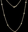 Diamonds by The Yard (0.50ctw) 24″ in 14K Yellow Gold | Browne's Jewelers