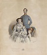 Francis Joseph I and Elisabeth of Austria with children, Gisela and ...