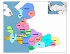 Izmir Districts • Mapsof.net