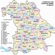 Bavaria Map Germany
