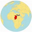Chad Map - Cities and Roads - GIS Geography