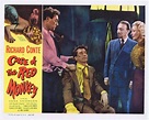 CASE OF THE RED MONKEY Lobby Card 5 Richard Conte Rona Anderson Russell ...