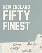 New England Fifty Finest Map 11x14 Print | Etsy