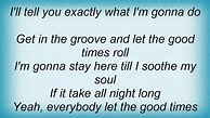 Sam Cooke - Good Times Lyrics - YouTube