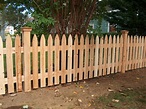 Colonial Point Picket | Good neighbor, Wood fence, Picket fence