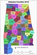 Map Of Counties In Alabama - World Map
