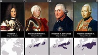 Timeline of the Rulers of Prussia History Of Germany, Friedrich Ii ...