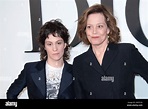 Sigourney Weaver and her daughter Charlotte Simpson attending the ...