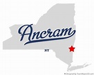 Map of Ancram, NY, New York